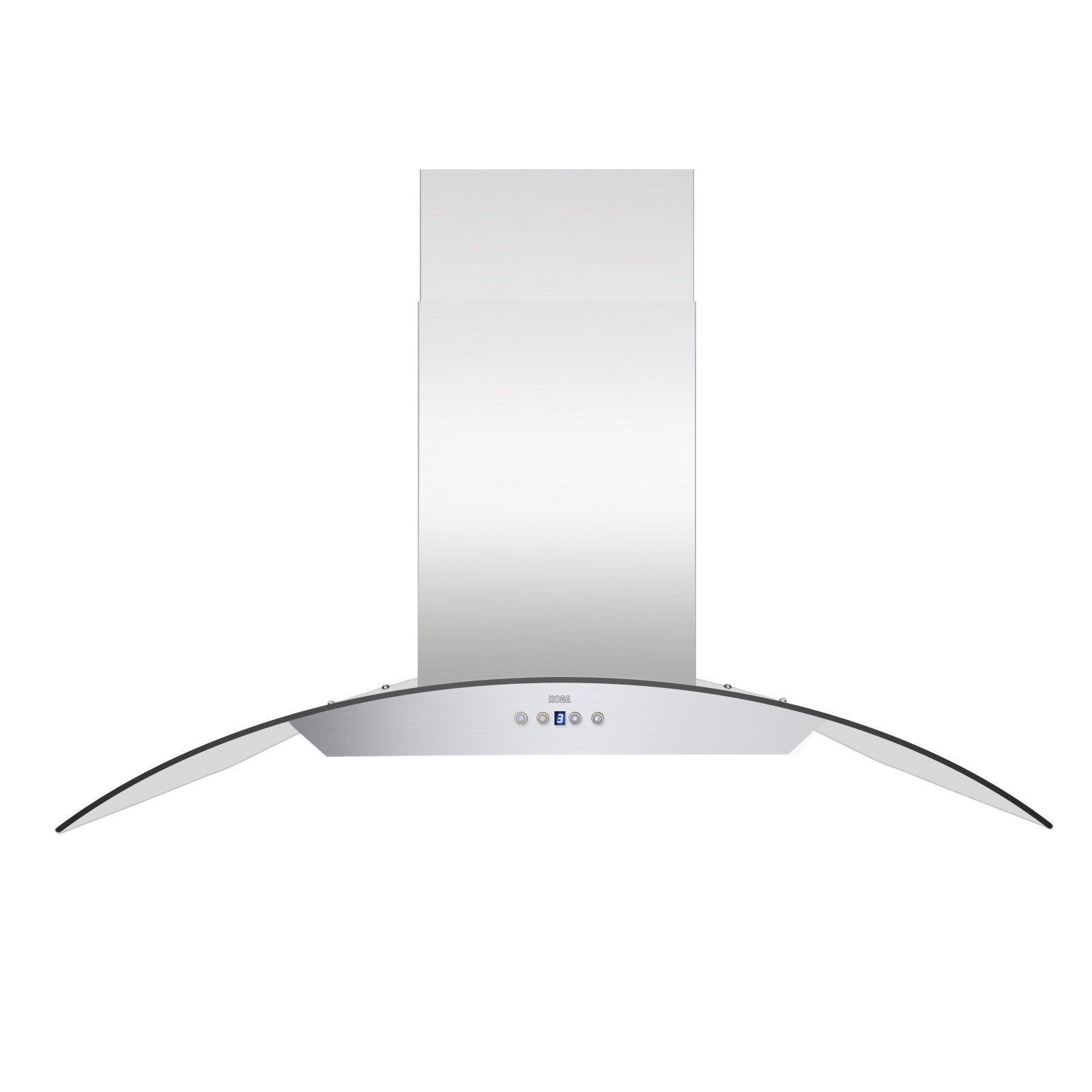 36 Brillia 600 Cfm Ducted Island Range Hood pertaining to proportions 1600 X 1600