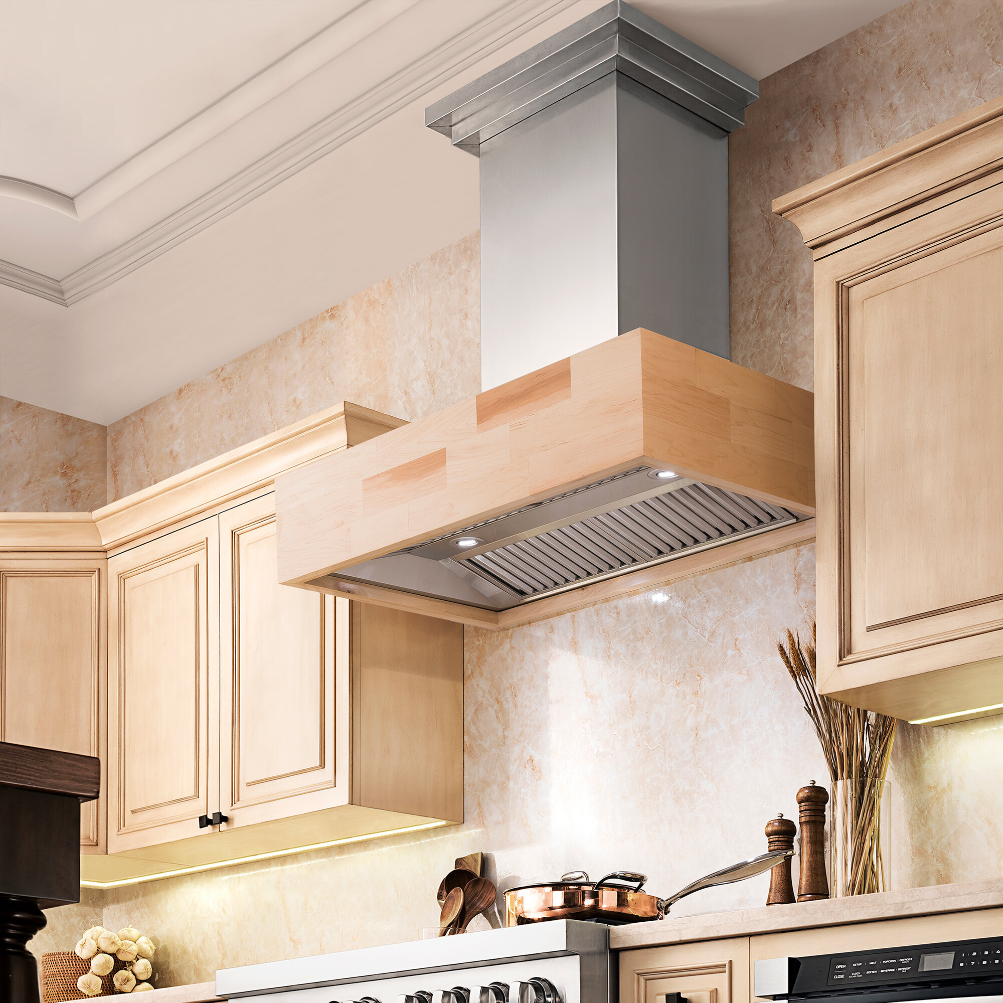 36 Zline 700 Cfm Ducted Island Range Hood in measurements 2000 X 2000