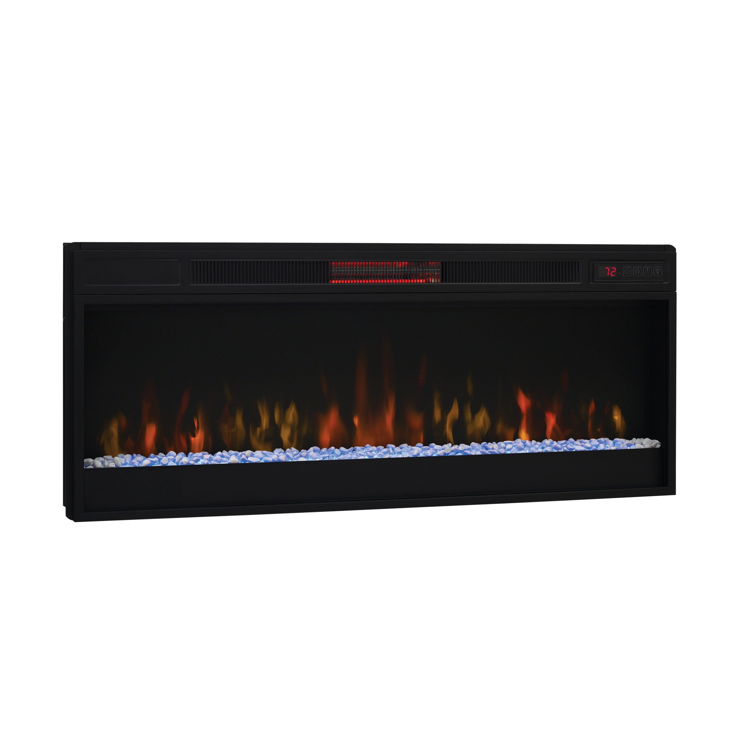 42 Classic Flame Infrared Fireplace Insert W3 In 1 Logset with regard to dimensions 3408 X 3408