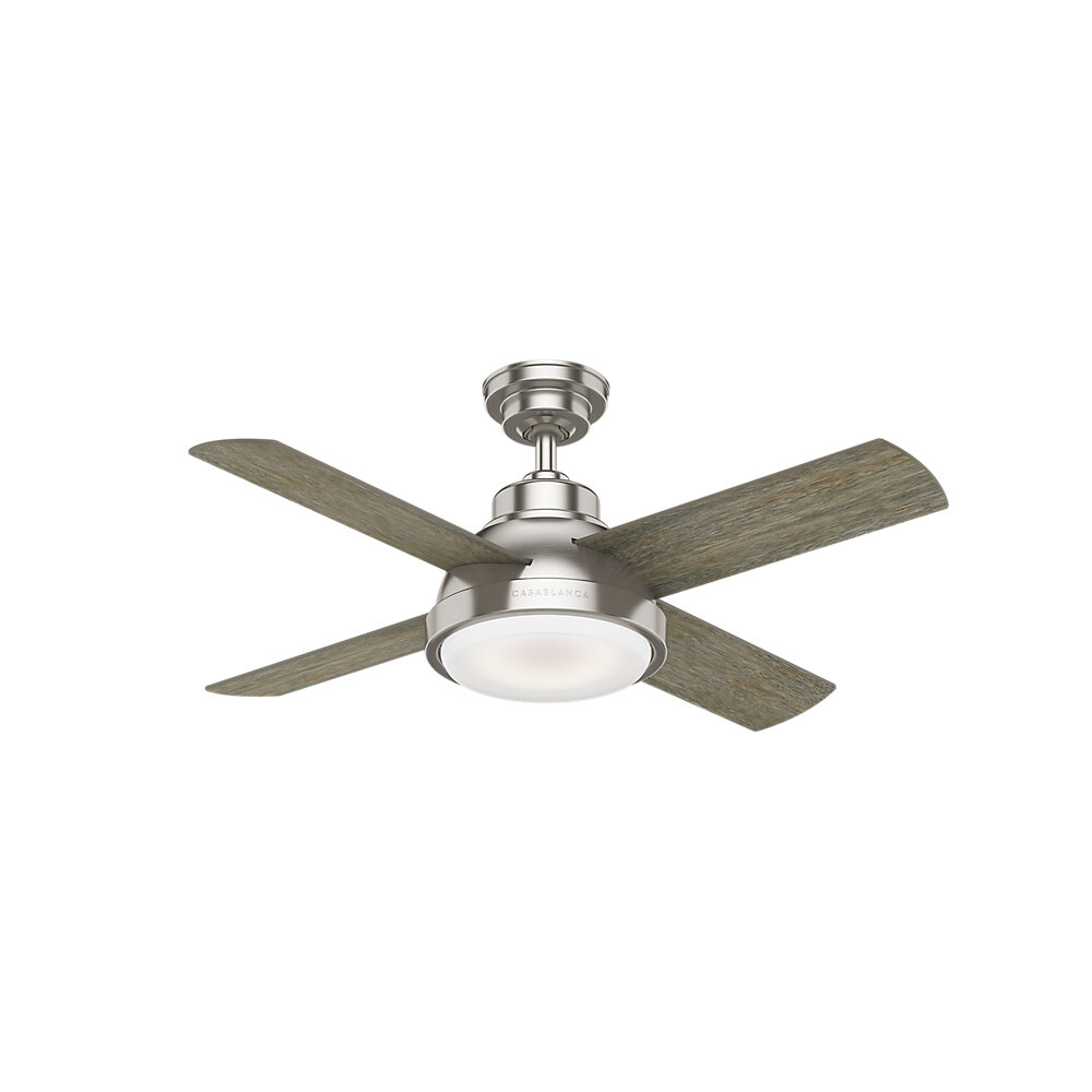 44 Levitt 4 Blade Led Standard Ceiling Fan With Wall Control Light Kit Included with regard to proportions 1000 X 1000