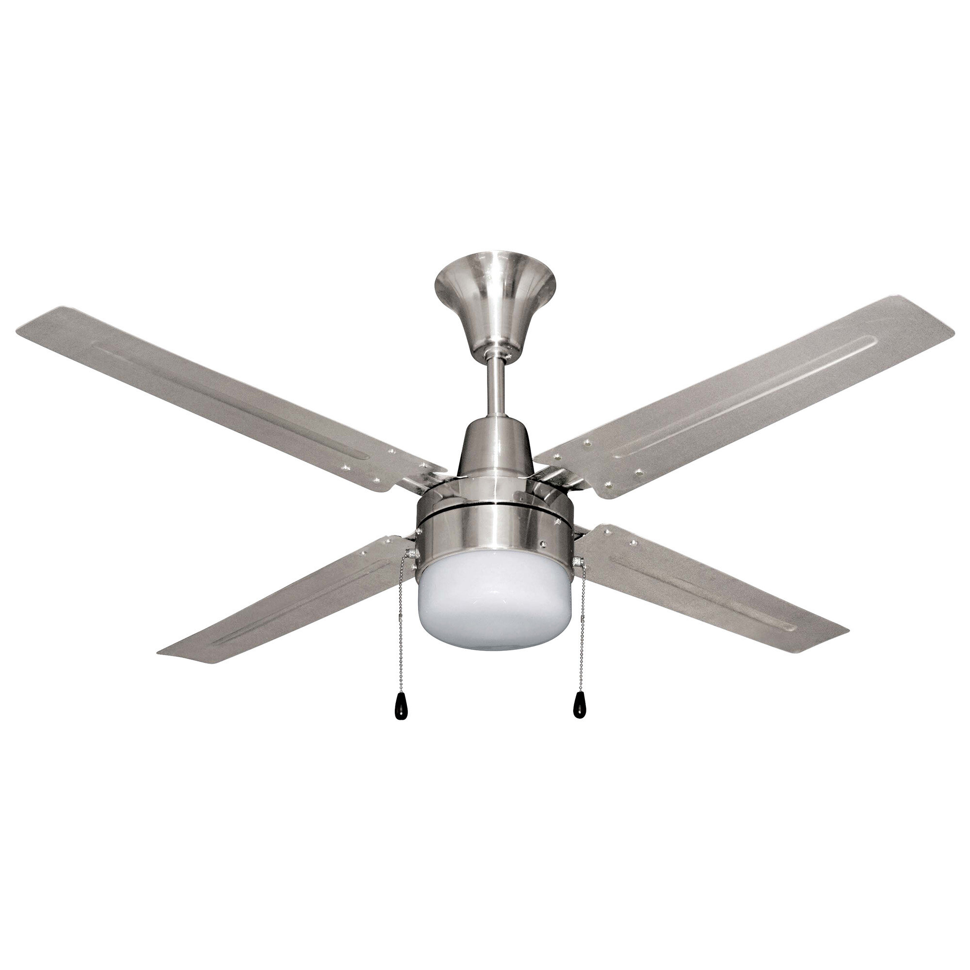 48 Virgilina Hangdown 4 Blade Ceiling Fan Light Kit Included in size 2000 X 2000