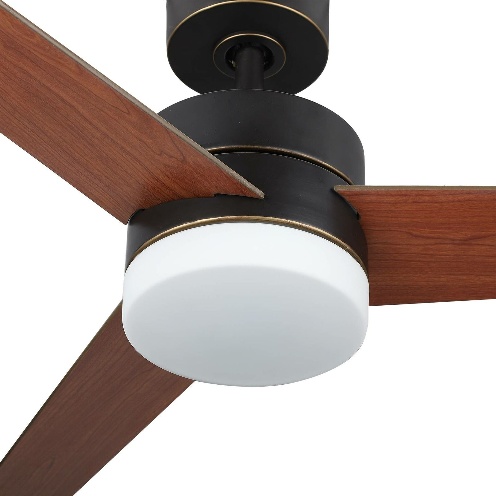 52 Ceiling Fan Light With 3 Fan Blades Include 15w Led And Remote Control with proportions 1600 X 1600