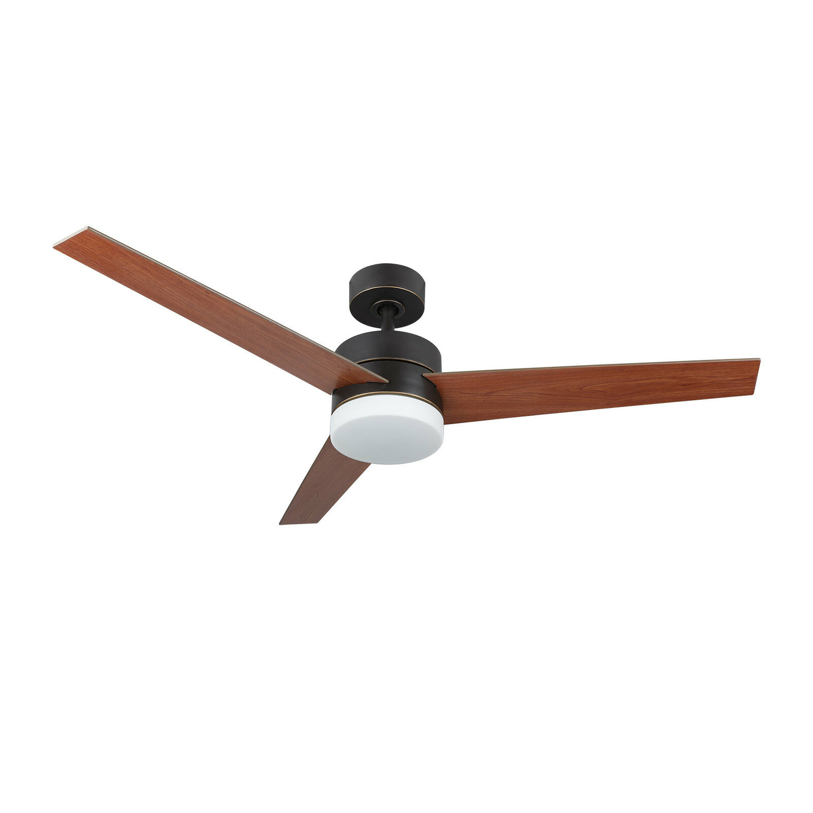 52 Ceiling Fan Light With 3 Fan Blades Include 15w Led And Remote Control within proportions 1600 X 1600