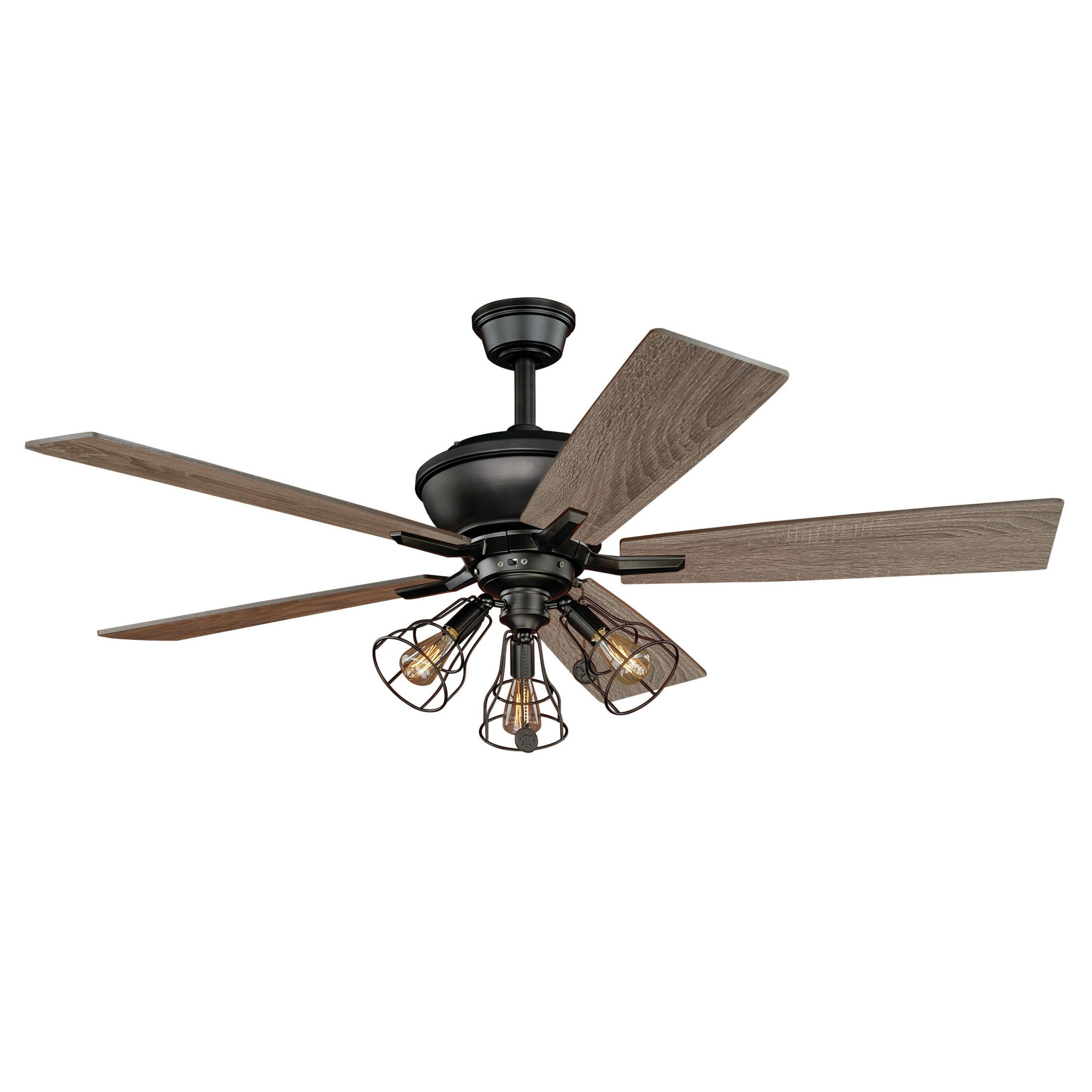 52 Clybourn 5 Blade Ceiling Fan Light Kit Included with regard to size 3000 X 3000