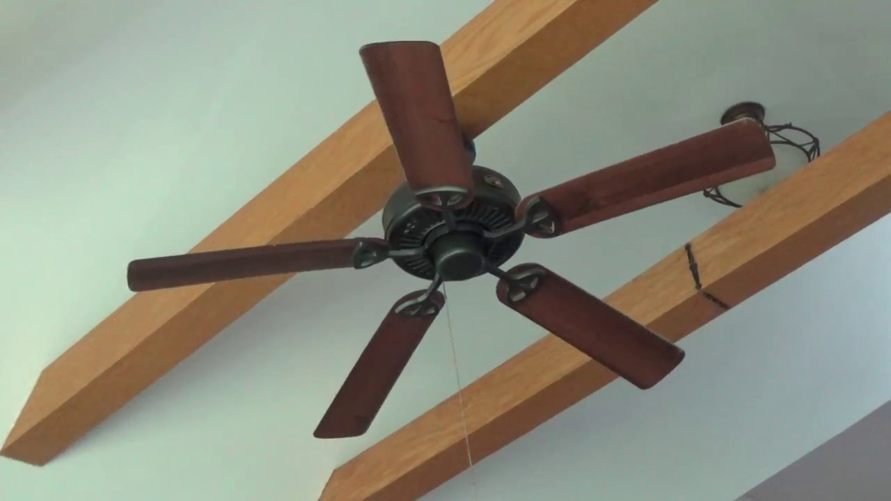 52 Hampton Bay Farmington Ceiling Fan In The Vacation House with regard to sizing 1280 X 720