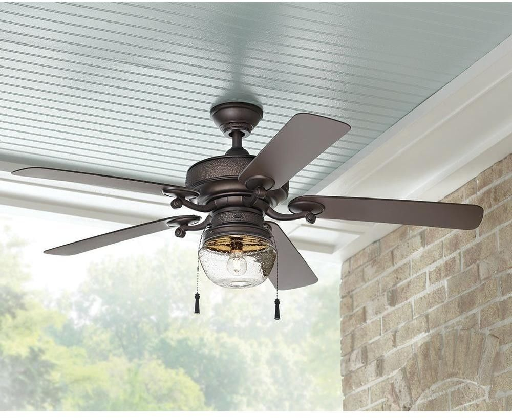 52 Led Bronze Ceiling Fan Light Indoor Outdoor Large Area intended for measurements 1000 X 817