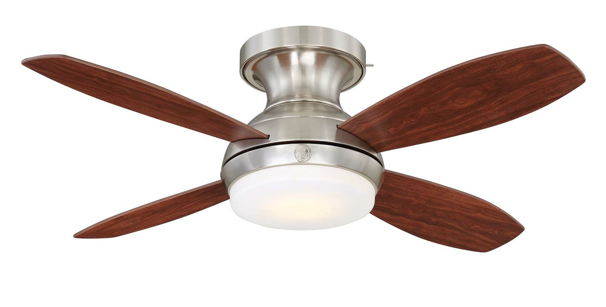 52 Skyplug Pierson 4 Blade Led Ceiling Fan With Remote Light Kit Included throughout proportions 1969 X 1000