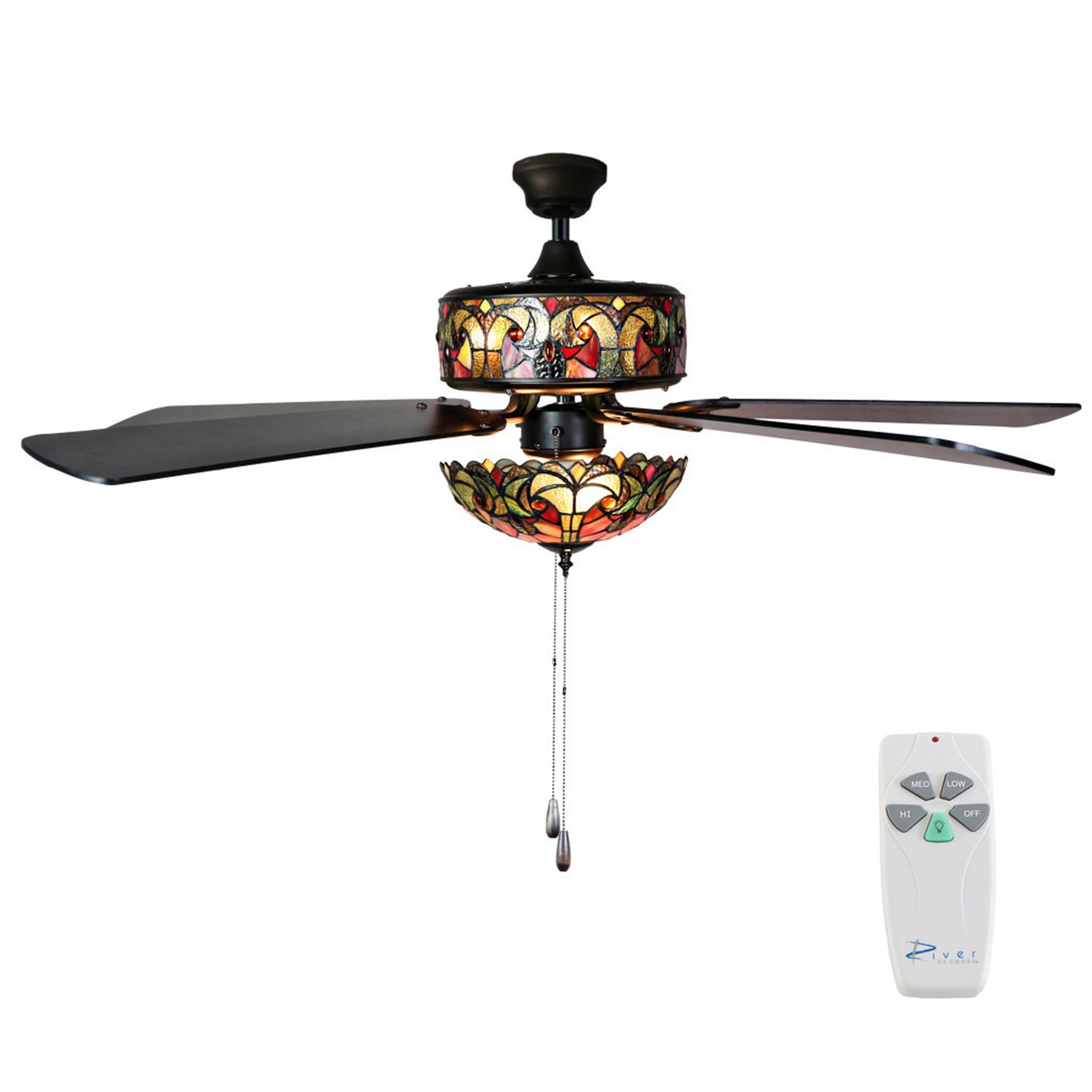52 Ummuhan 5 Blade Ceiling Fan Light Kit Included within size 4267 X 4267