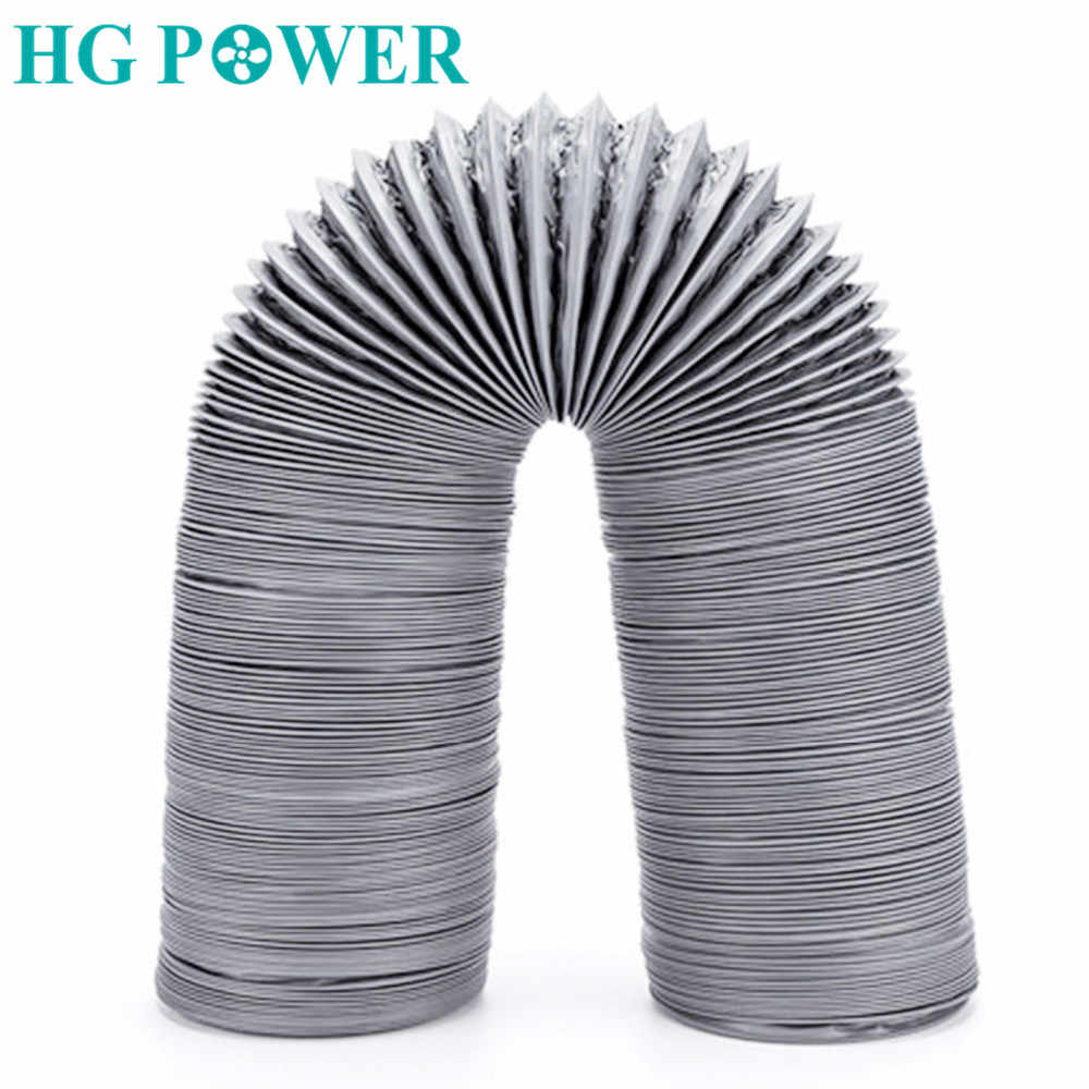 5m 4inch Aluminium Inline Duct Fan Air Duct Hose Flexible Pvc Round Ducting For Extractor Fan Air Conditioner Ventilation Pipe with regard to sizing 1000 X 1000