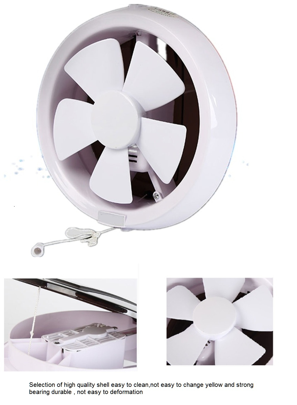 6 Inch Mini Bathroom Round Exhaust Fan Ventilation With Switch Control To Iraq Oman Dubai View Bathroom Exhaust Fan Hengjun Product Details From pertaining to sizing 998 X 1360