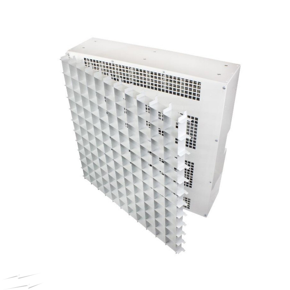 60kw 490m3h Suspended Ceiling Fan Heater For Mounting Into A 600 X 600mm Ceiling Grid Cw Egg Crate Grille intended for dimensions 1000 X 1000
