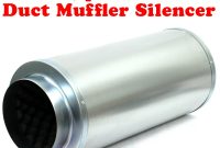 8 Inch Inline Muffler Fan Noise Reducer Silencer For Duct Fan Blower with regard to size 1600 X 1588