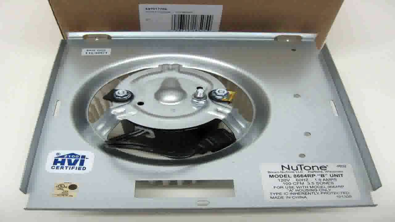 89108000 Genuine Broan Nutone Bathroom Vent Fan Light Lens intended for proportions 1280 X 720