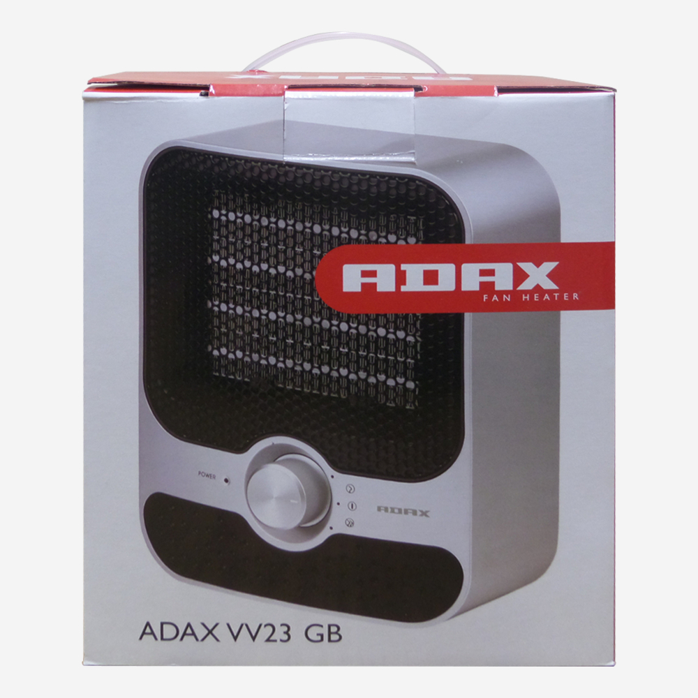 Adax Vv23 Portable Electric Fan Heater Ceramic Ptc Compact inside proportions 1000 X 1000