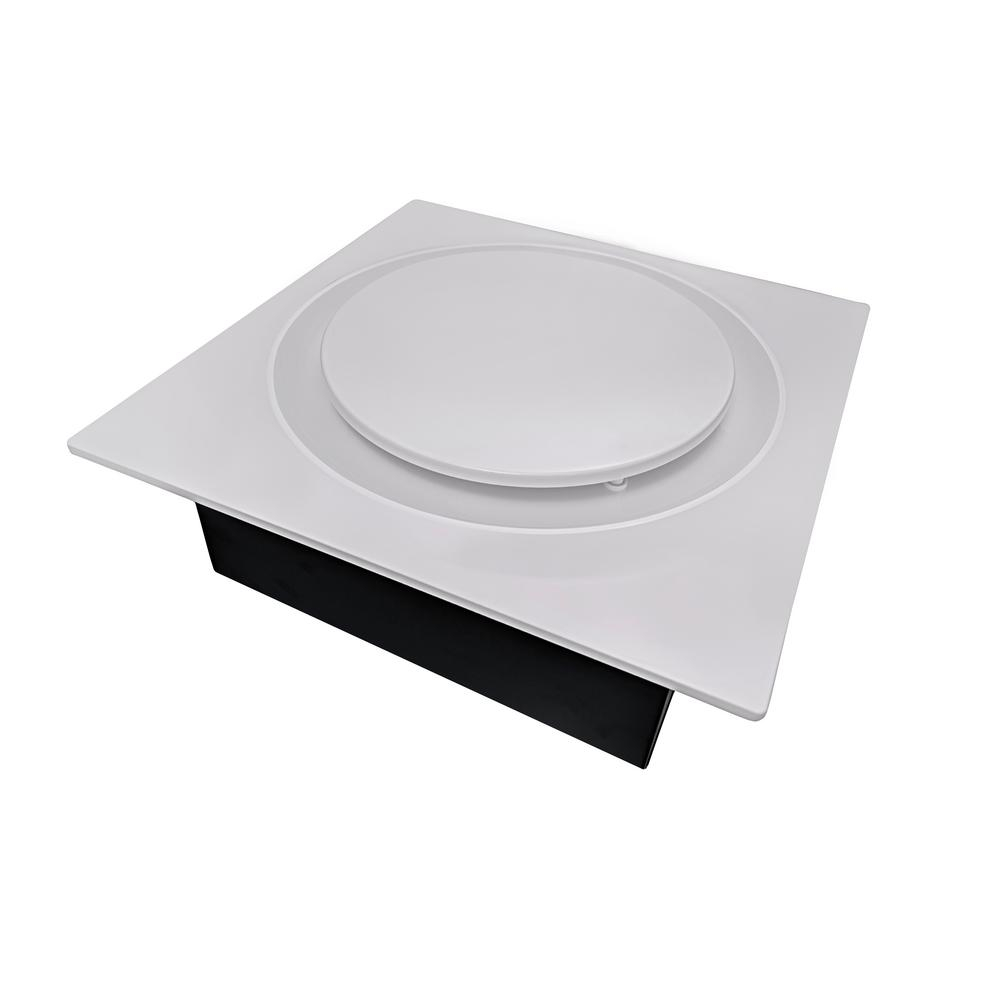 Aero Pure Quiet Adjustable 50 80 110 Cfm Energy Star Bathroom Ventilation Fan 04 Sones Fits 2 In X 4 In Joists White inside size 1000 X 1000