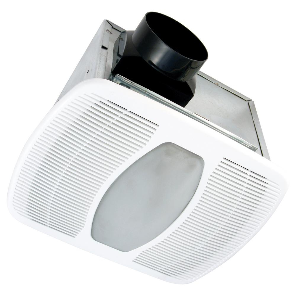 Air King White 100 Cfm Dual Speed 2 Sone Ceiling Exhaust Bath Fan With Led Light Energy Star in proportions 1000 X 1000