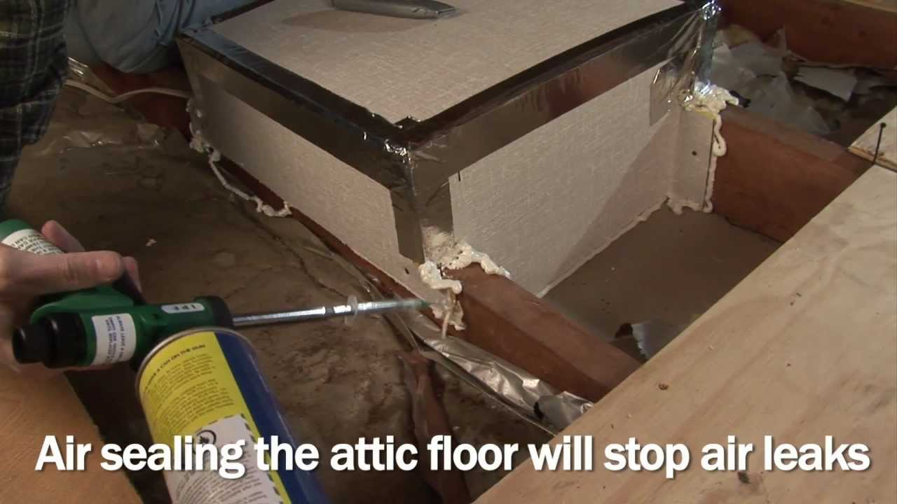 Air Sealing And Insulating A Conventional Attic within measurements 1280 X 720