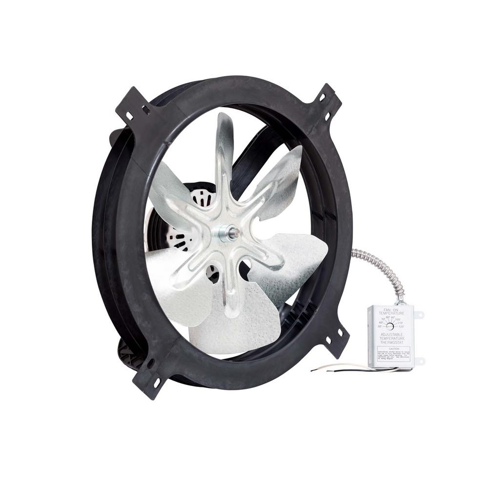 Air Vent 1320 Cfm Gable Mount Powered Attic Fan regarding dimensions 1000 X 1000