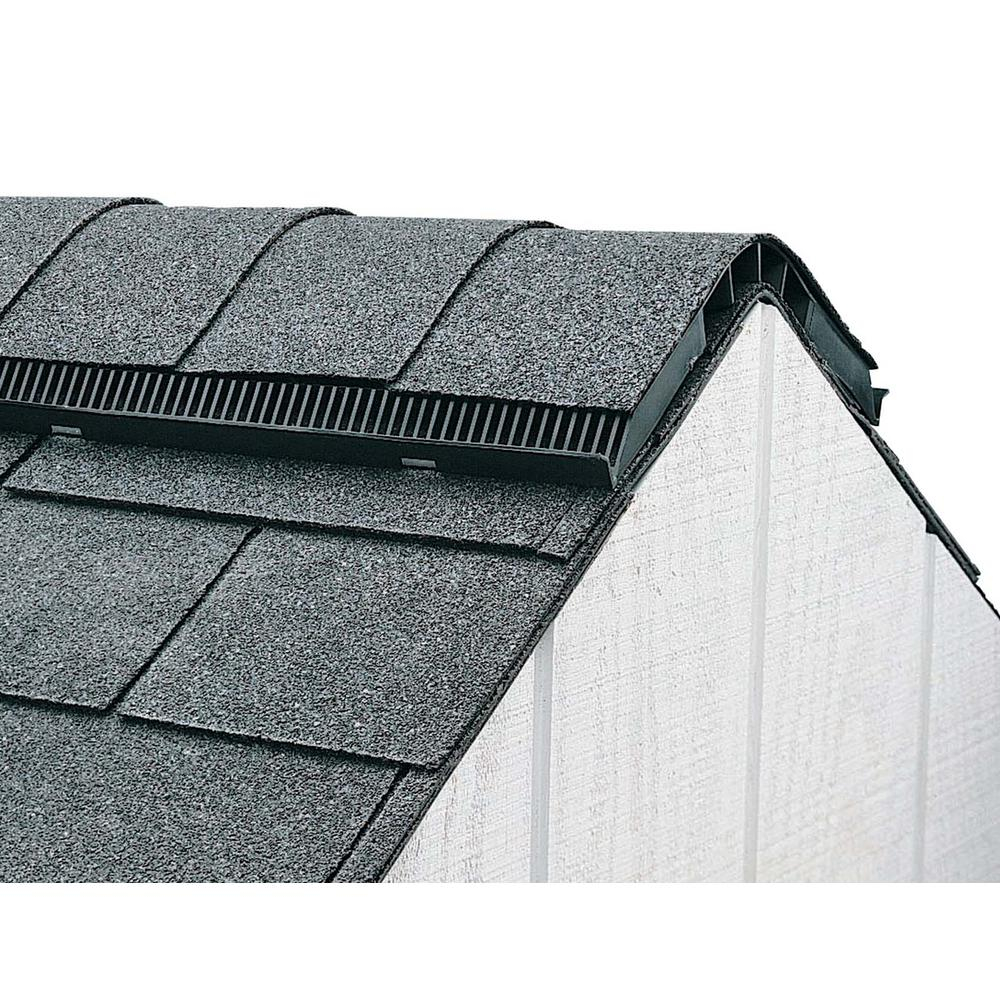Air Vent Shinglevent Ii 14 In X 14 In X 48 In Ridge Vent In Black With Nails Sold In Carton Of 104 Ft Pieces Only in size 1000 X 1000
