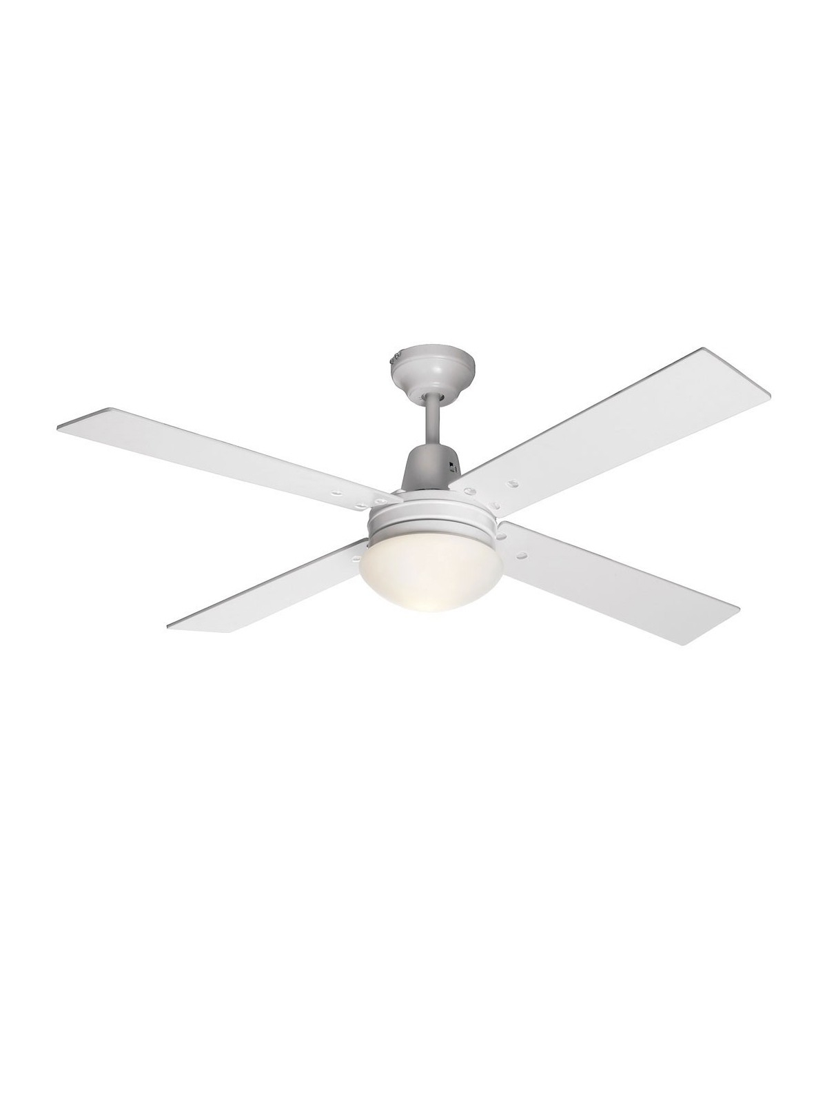 Airfusion Quest Ii 122cm Fan With Light In White regarding proportions 1200 X 1600