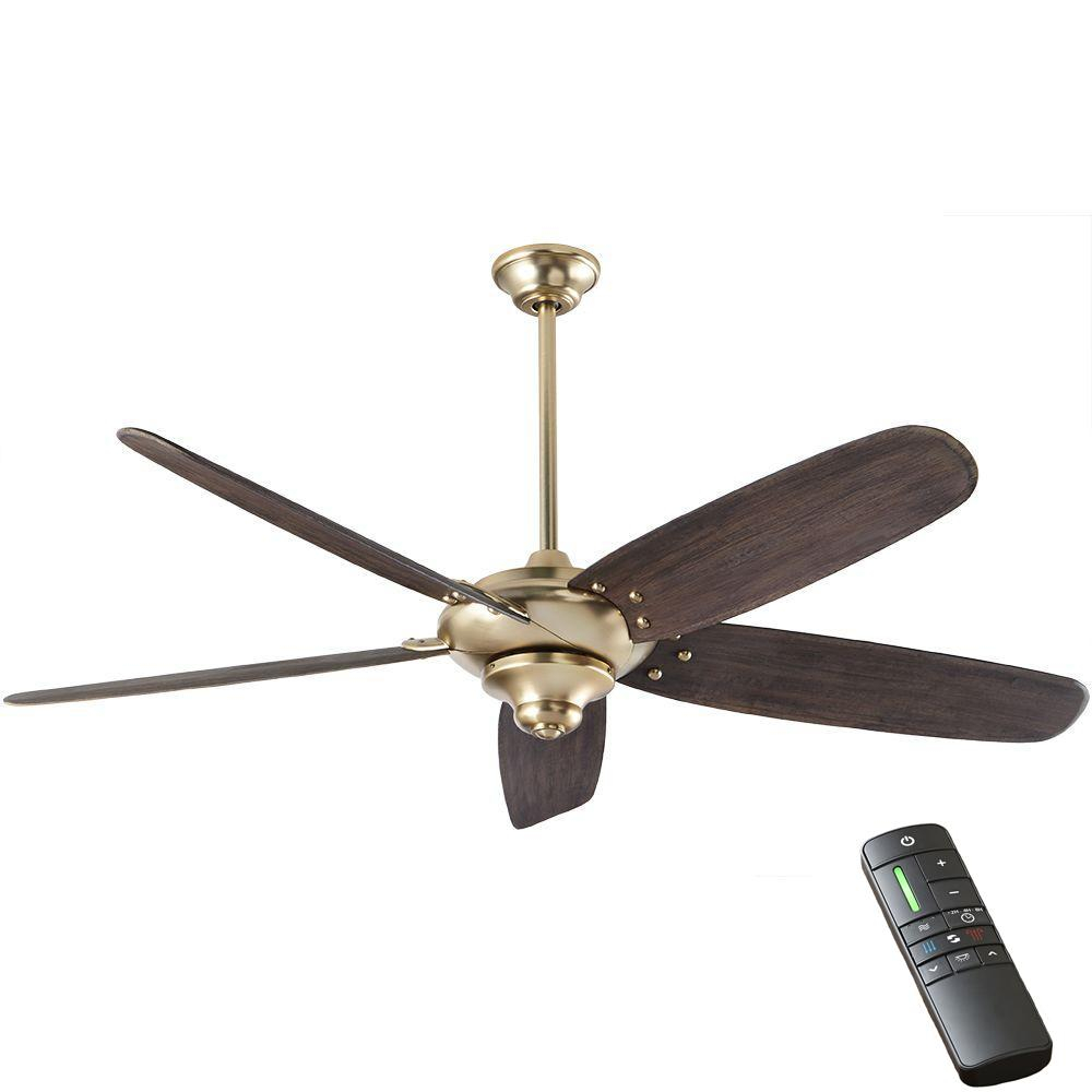 Altura Dc 68 In Indoor Brushed Gold Ceiling Fan With Remote Control intended for size 1000 X 1000
