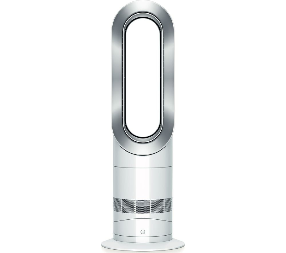 Am09 Hot Cool Fan Heater White Nickel with size 1000 X 887