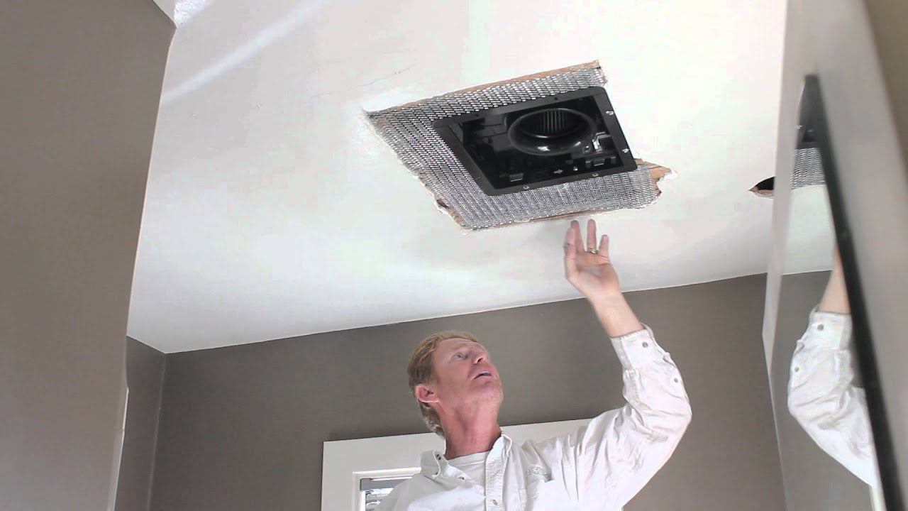 Apply Stucco And Or Plaster To Fix Around A New Bathroom Vent regarding sizing 1280 X 720