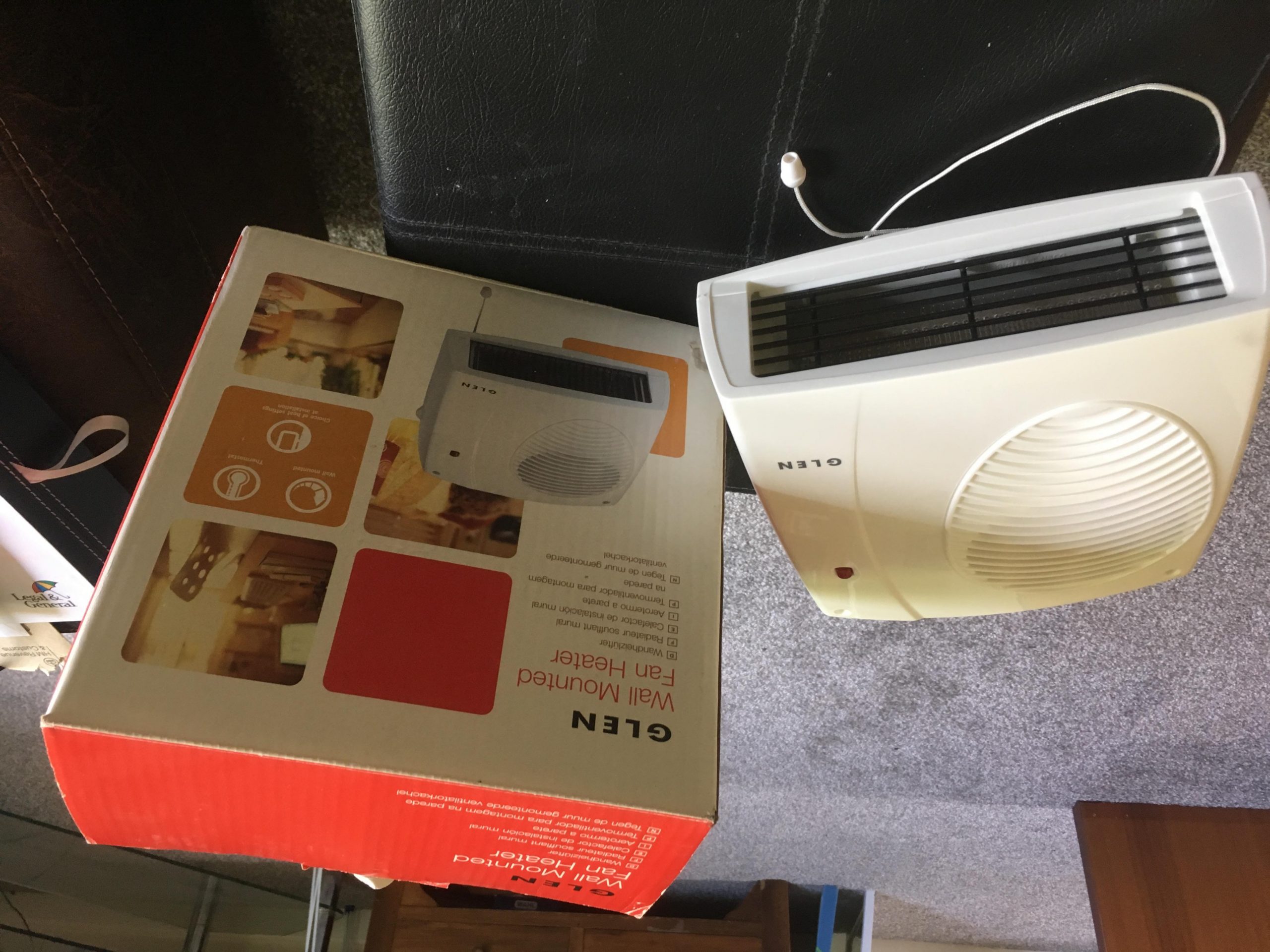 Argos Challenge 3kw Flat Fan Heater As New Posot Class intended for proportions 4032 X 3024