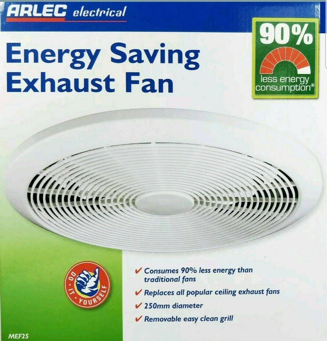 Arlec 250mm Energy Efficient Exhaust Fan with proportions 1071 X 1115