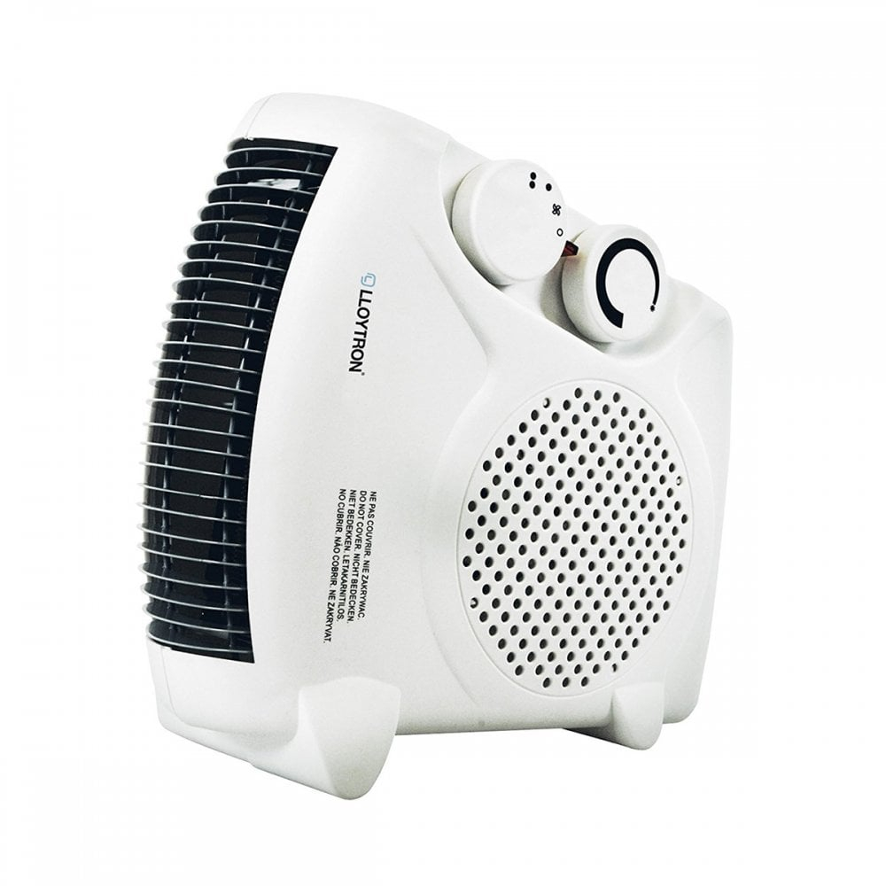 Arrow F2003wh White 2000w Upright Flatbed Fan Heater 2 Heat Settings And Cool Blow for proportions 1000 X 1000