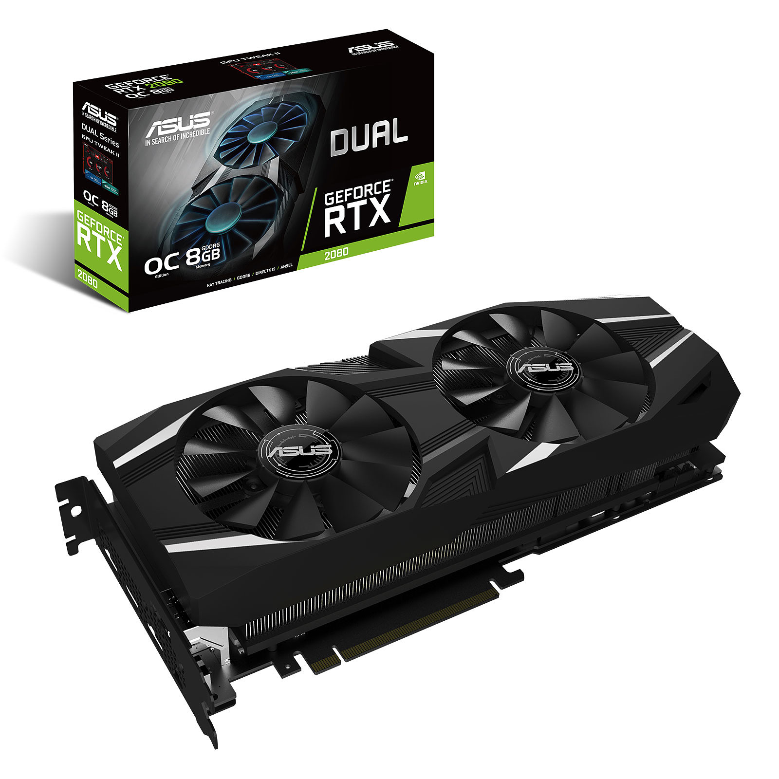 Asus Geforce Rtx 2080 Dual Rtx2080 O8g pertaining to sizing 1600 X 1600