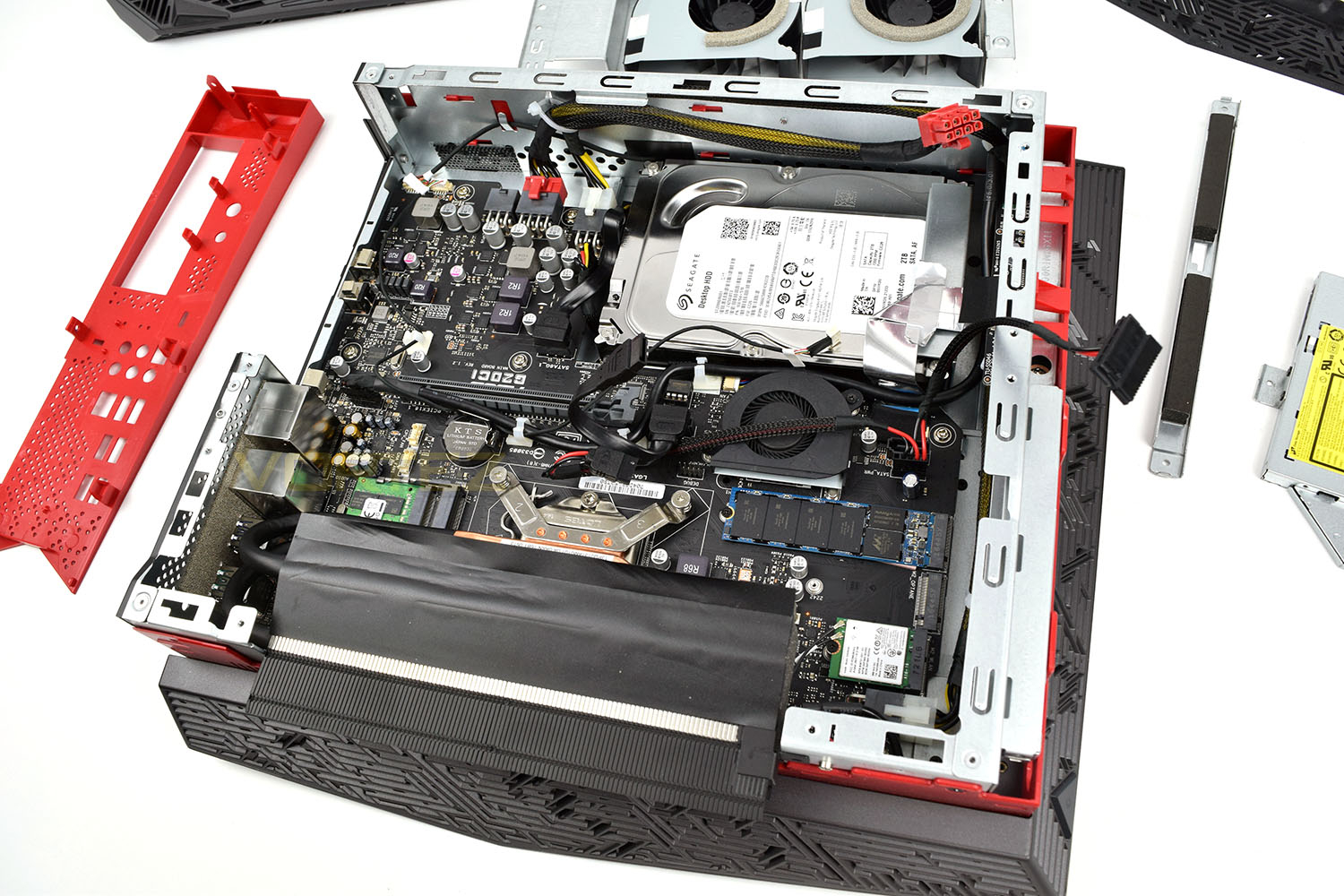 Asus Rog G20ci Review Closer Look Internals with proportions 1500 X 1000