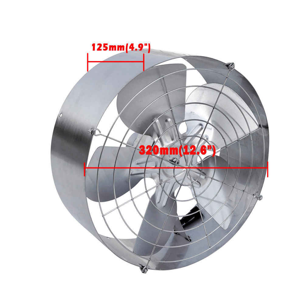Attic Ventilator Fan 3000 Cfm 65w 126 Gable Vent Exhaust Mount For Roof Car Exhaust Fan inside proportions 1000 X 1000