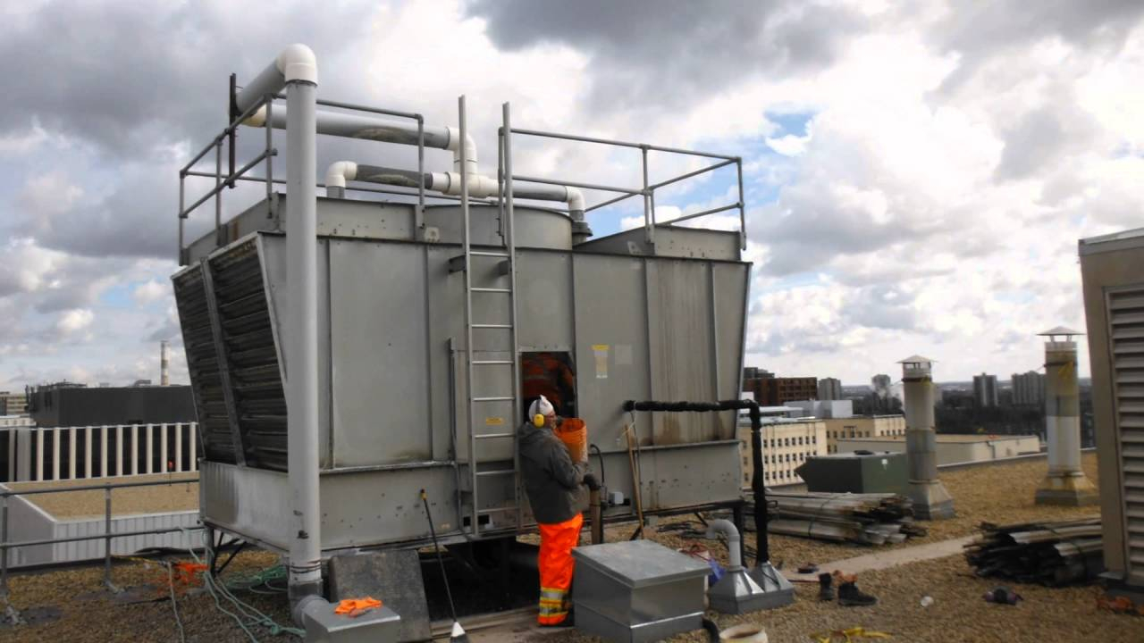 Bac Cooling Tower Maintenance Cleaningwetblastca Way within proportions 1280 X 720