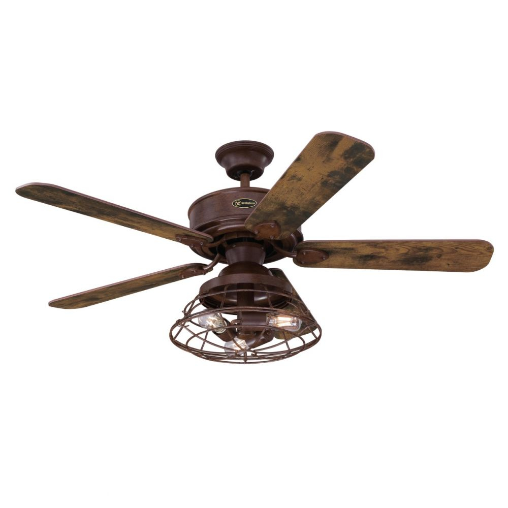 Barnett 48 Indoor Rustic Ceiling Fan With Dimmable Led Light Kit inside proportions 1000 X 1000