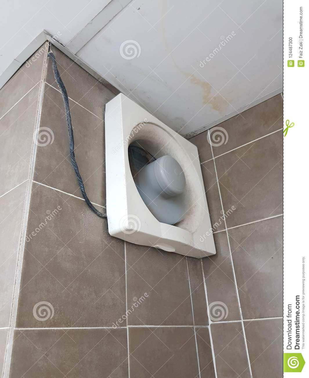 Bath Vent Fan Bathroom Ventilation System Stock Photo inside proportions 1065 X 1300