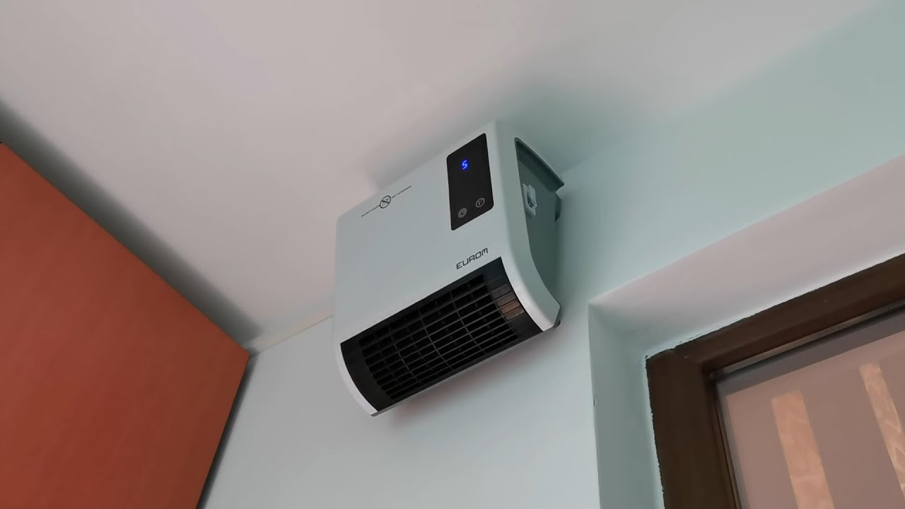 Bathroom Air Heater Install And Test Eurom Sani Fan Heat 2000r within size 1280 X 720