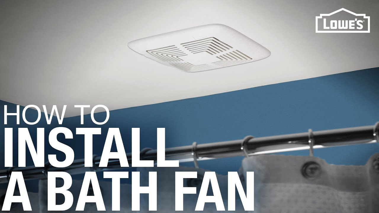 Bathroom Exhaust Fans A Homeowners Guide for measurements 1280 X 720