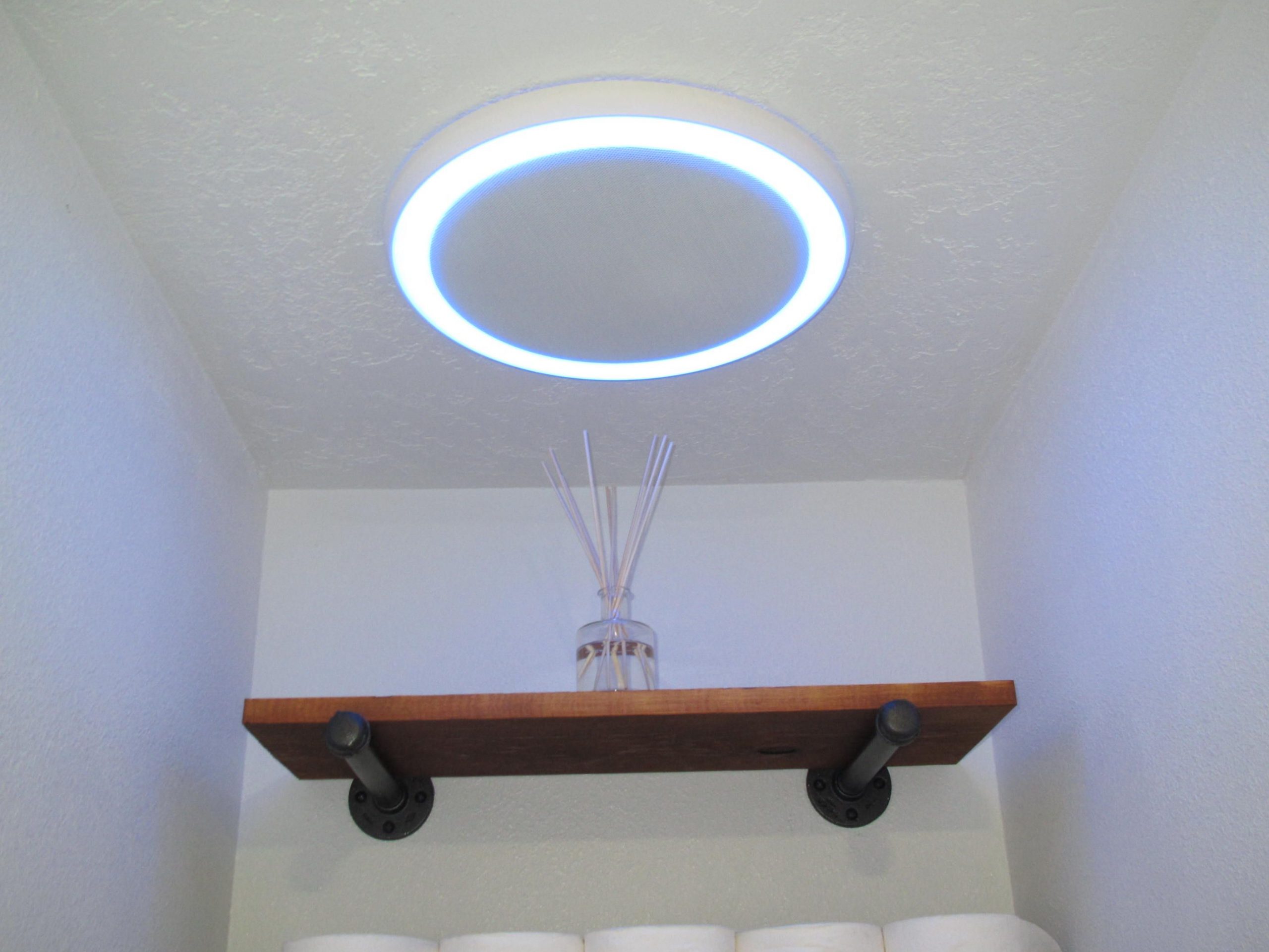Bathroom Fan Wbluetooth Speaker Light And Blue Nightlight intended for size 2816 X 2112
