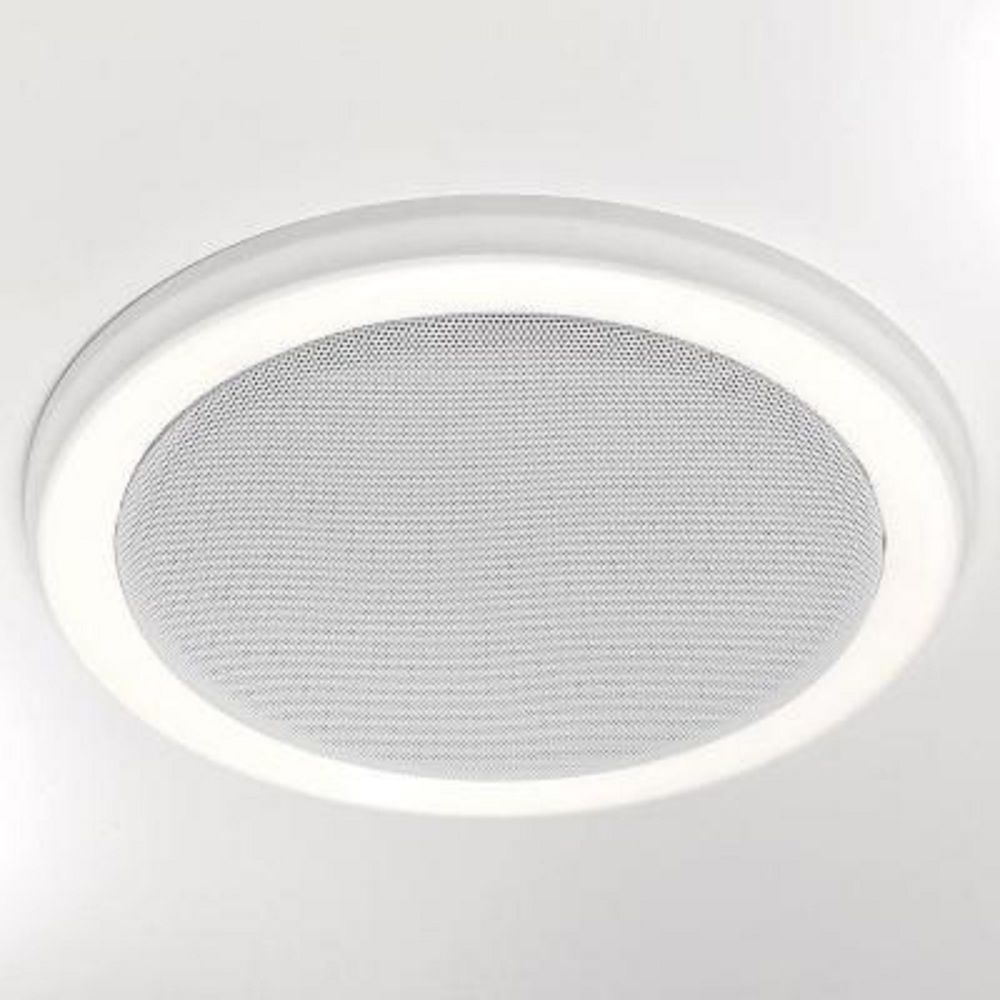 Bathroom Light Fixture With Bluetooth Stereo Speaker And Fan for proportions 1000 X 1000