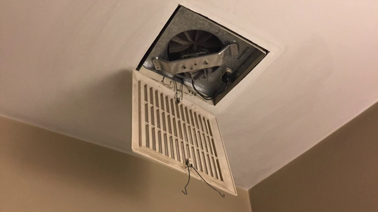 Bathroom Vent Fan Cleaning 30 Seconds for dimensions 1280 X 720
