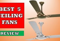 Best 5 Ceiling Fans In 2020 Review pertaining to size 1280 X 720