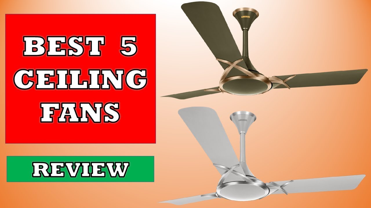 Best 5 Ceiling Fans In 2020 Review pertaining to size 1280 X 720