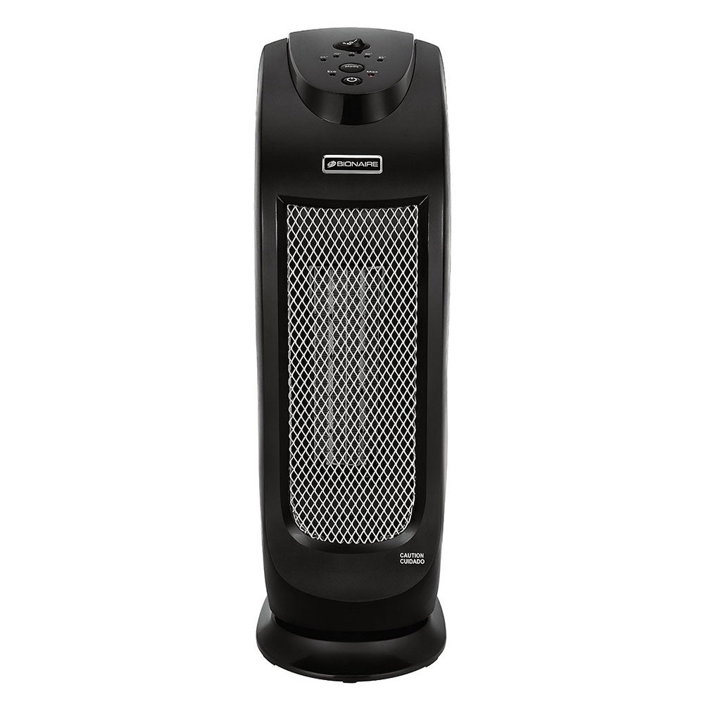 Bionaire Bch7302 Num 1500w Oscillating Ceramic Tower Heater In Black with regard to proportions 1000 X 1000