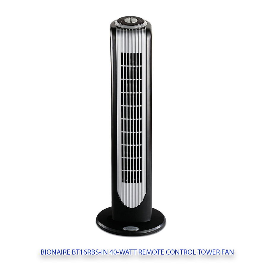 Bionaire Bt16rbs In 40 Watt Remote Control Tower Fan in proportions 900 X 900