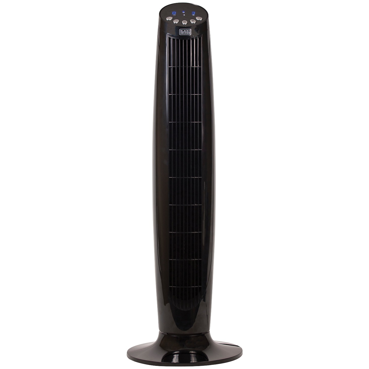 Blackdecker Bftr36b 36 Quiet Digital Tower Fan With Remote Control 36 Fan Black Walmart intended for proportions 1500 X 1500