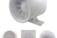 Blauberg 150mm Inline Exhaust Fan And Duct Kit Fan Inline regarding sizing 1600 X 1600