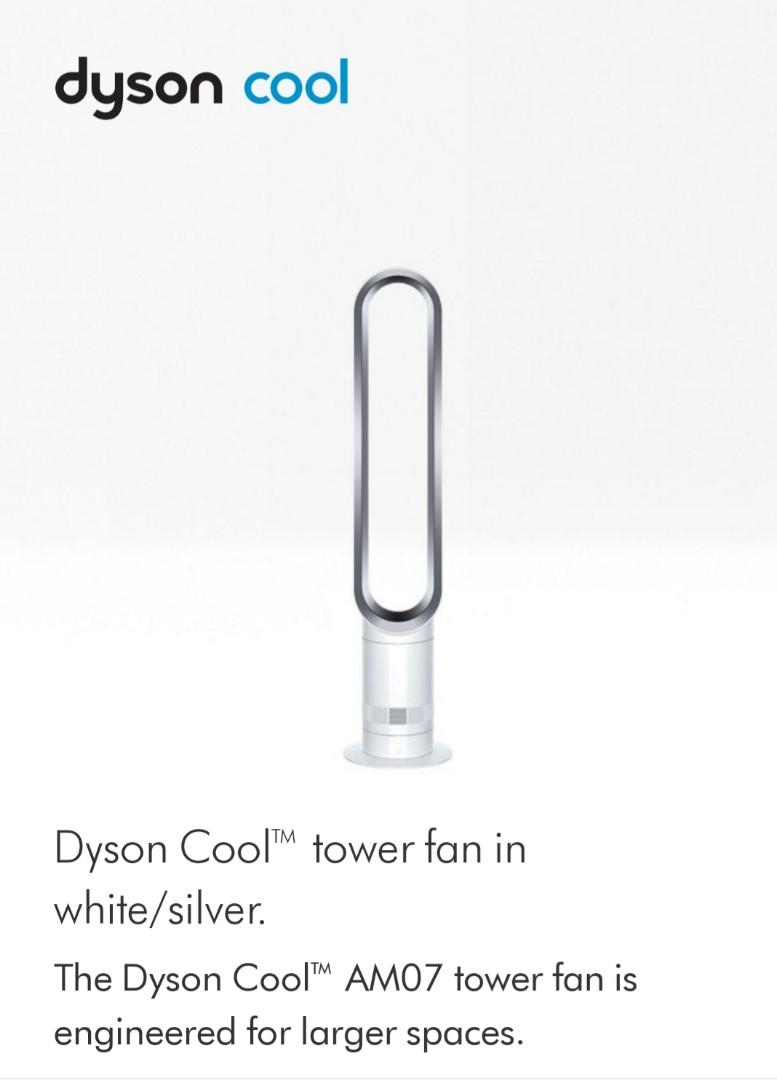 Bnib Dyson Tower Fan Am07 Home Appliances Cooling Air pertaining to sizing 777 X 1080