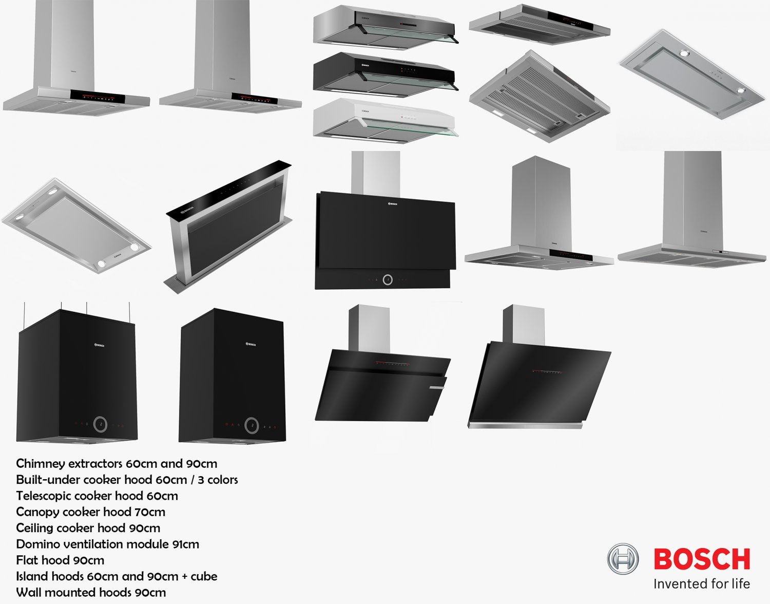 Bosch Extractor Collection 14 Models 3d Model In Household Appliances 3dexport throughout sizing 1500 X 1176