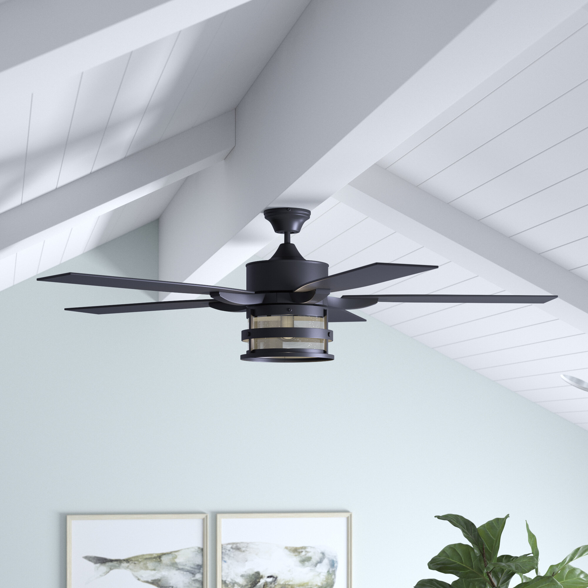 Breakwater Bay 52 Wilhite 5 Blade Led Ceiling Fan With Remote throughout size 2000 X 2000